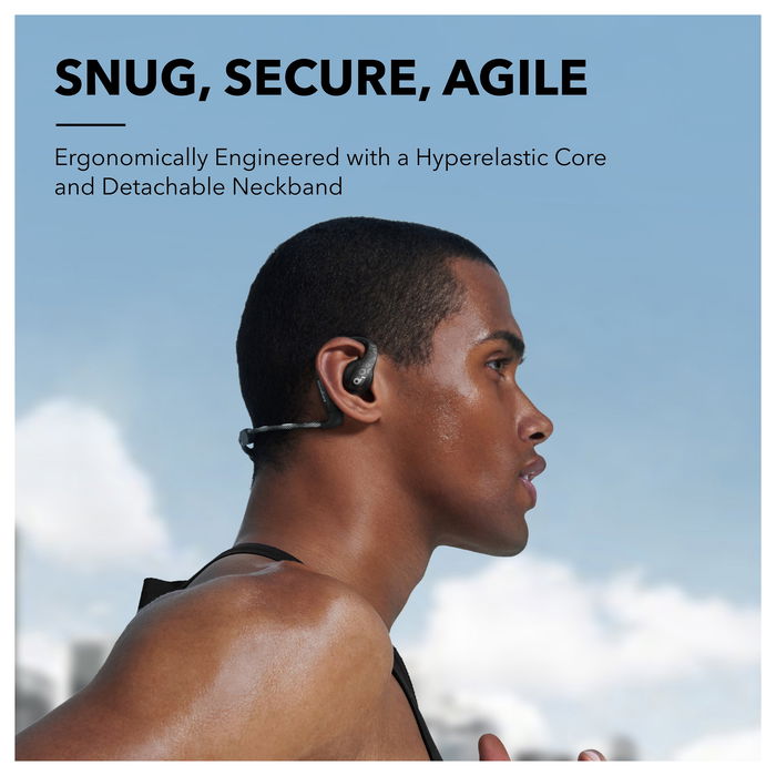 Anker Soundcore AeroFit Pro Auriculares Inalámbricos True Wireless Negro para Deporte y Uso Diario