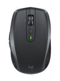Logitech MX Anywhere 2S Ratón Inalámbrico Bluetooth con Darkfield y Logitech Flow para 3 PCs, 4000 DPI, Rueda Rápida, 70 Días Batería