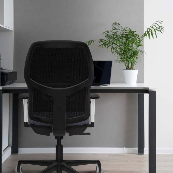 PIQUERAS Y CRESPO Alfera Silla de Oficina Sincro Malla Negra Bali Amarillo PIQUERAS Y CRESPO Alfera Silla de Oficina Sincro Malla Negra Bali Amarillo