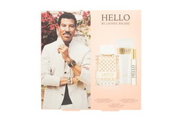 Lionel Richie Hello Gift Set- 100ml EDP + 100ml Shower Gel + 15ml Travel Size