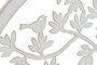 DKD Home Decor Decoración de Pared Metal Árbol Blanco 40x40 cm