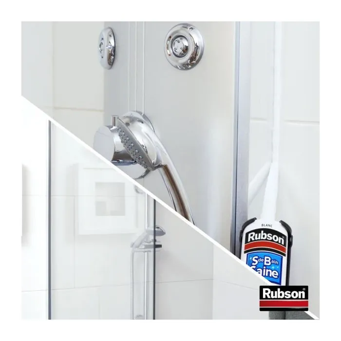 Rubson Sellador Sanitario 2690812 Antimoho Blanco para Baño Saludable 280ml Rubson Sellador Sanitario 2690812 Antimoho Blanco para Baño Saludable 280ml