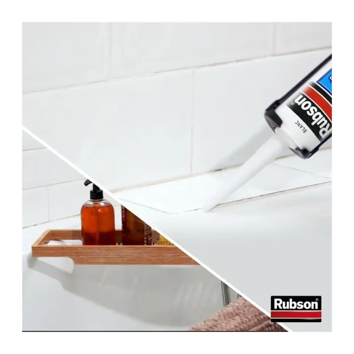 Rubson Sellador Sanitario 2690812 Antimoho Blanco para Baño Saludable 280ml Rubson Sellador Sanitario 2690812 Antimoho Blanco para Baño Saludable 280ml