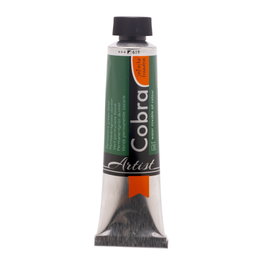 Cobra Color Al Óleo Miscible Con Agua Verde Permanente Oscuro 619 40 ml