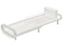 Kinvara Escurreplatos Extensible Blanco 27 cm x 11,5 cm x 20,1 cm (Plegado) / 49 cm x 20 cm x 13 cm (Extendido) (Set de 8)