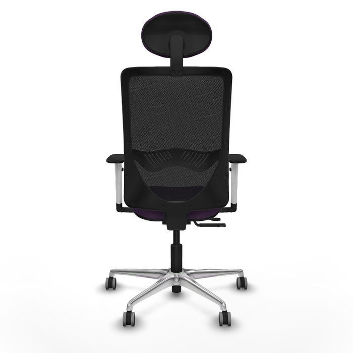 PIQUERAS Y CRESPO Silla de oficina Zulema con mecanismo Sincro/Traslack, Morado y Negro PIQUERAS Y CRESPO Silla de oficina Zulema con mecanismo Sincro/Traslack, Morado y Negro