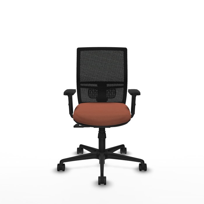 PIQUERAS Y CRESPO Silla de oficina Yunquera con mecanismo Sincro Marrón y Negro PIQUERAS Y CRESPO Silla de oficina Yunquera con mecanismo Sincro Marrón y Negro