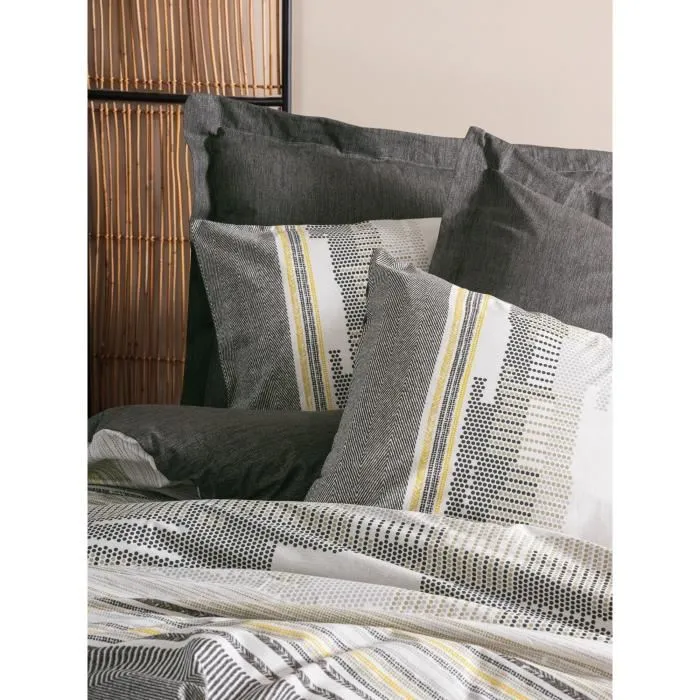 Juego de cama 1 funda nórdica 220x240 cm + 2 fundas almohada 60x60 cm 100% Algodón Visón ASI8683742885542