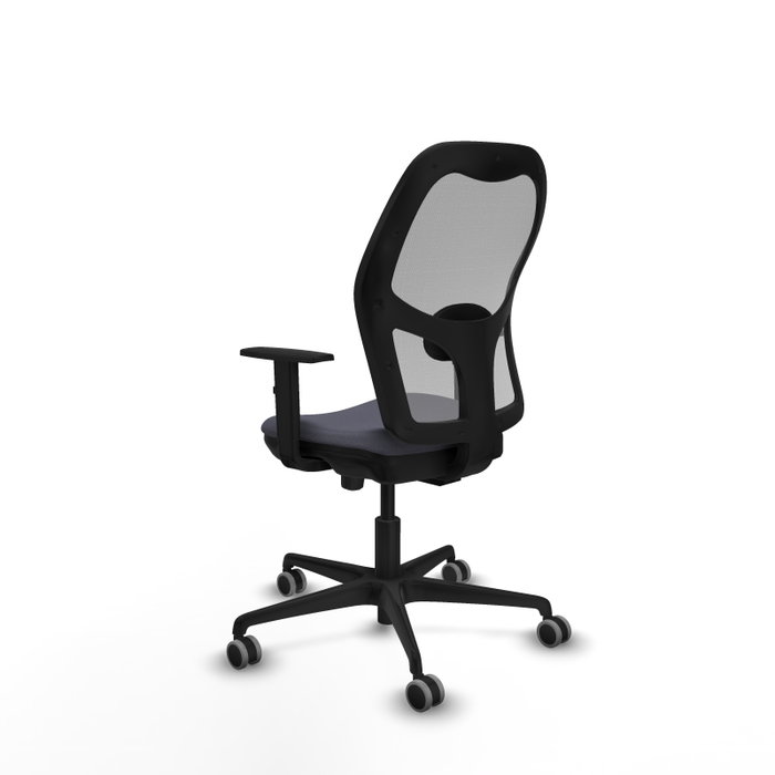 PIQUERAS Y CRESPO Silla de oficina Jorquera Gris con mecanismo Sincro/Traslack