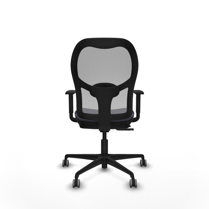 PIQUERAS Y CRESPO Silla de oficina Jorquera Gris con mecanismo Sincro/Traslack