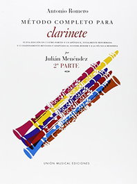 UME UNION MUSICAL EDICIONES Metodo completo para clarinete 2ª Parte