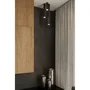 Lámpara de Techo LAGOS SOL-SL.0996 Industrial Moderna Pantalla Cilíndrica Acero Bruto para Sala, Dormitorio o Vestíbulo