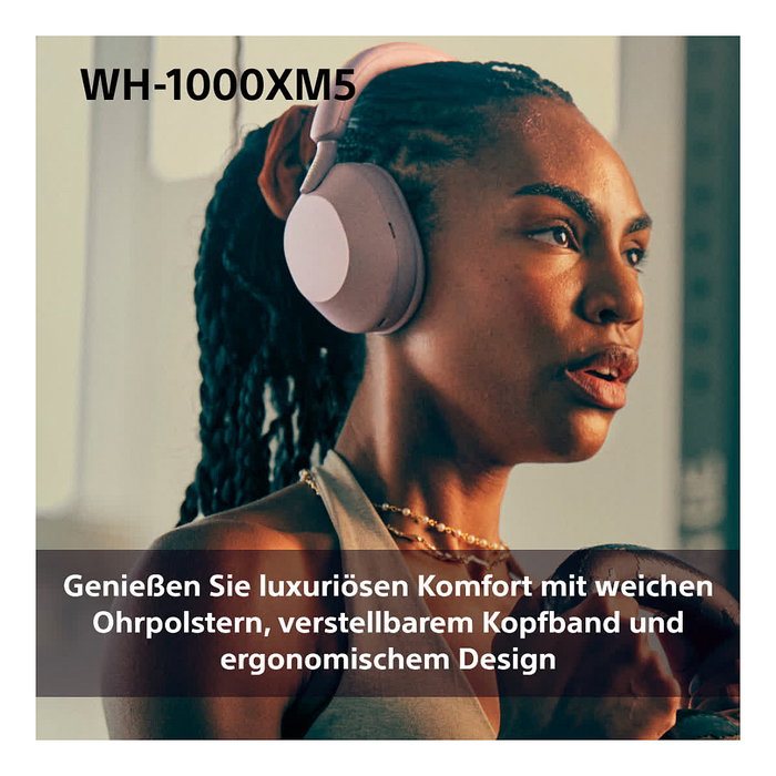 Sony Audífonos WH-1000XM5 Rosa