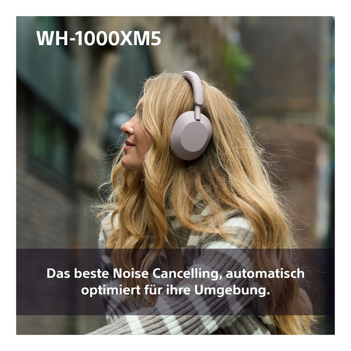 Sony Audífonos WH-1000XM5 Rosa