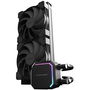 LC-Power LC-CC-280-B Refrigeración Líquida All-in-One para Procesador, 2 Ventiladores 14 cm, 280W TDP, Negro