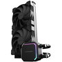 LC-Power LC-CC-280-B Refrigeración Líquida All-in-One para Procesador, 2 Ventiladores 14 cm, 280W TDP, Negro