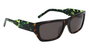 Dkny DK545S-237 Gafas de sol para mujer con montura marrón y cristal gris