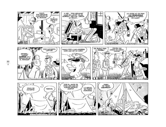 Tebeos Dolmen Editorial S.L. Beetle Bailey 1952-1953