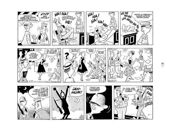 Tebeos Dolmen Editorial S.L. Beetle Bailey 1952-1953