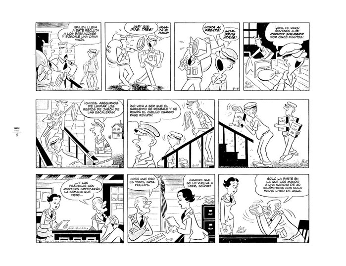 Tebeos Dolmen Editorial S.L. Beetle Bailey 1952-1953