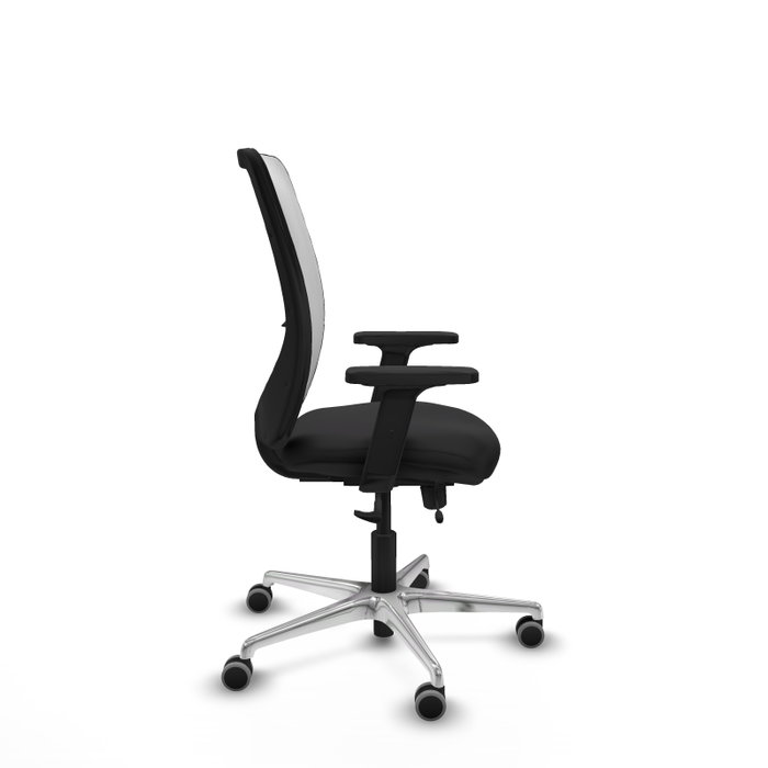 PIQUERAS Y CRESPO Silla de oficina Zulema con mecanismo Sincro/Traslack, Negro y Blanco PIQUERAS Y CRESPO Silla de oficina Zulema con mecanismo Sincro/Traslack, Negro y Blanco