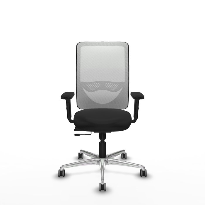 PIQUERAS Y CRESPO Silla de oficina Zulema con mecanismo Sincro/Traslack, Negro y Blanco PIQUERAS Y CRESPO Silla de oficina Zulema con mecanismo Sincro/Traslack, Negro y Blanco