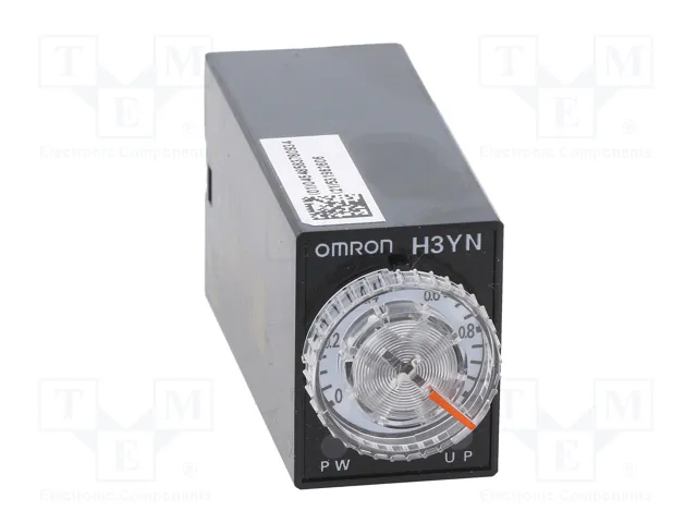 OMRON H3YN-21B-200-230AC Relé de tiempo DPDT 200-230VAC