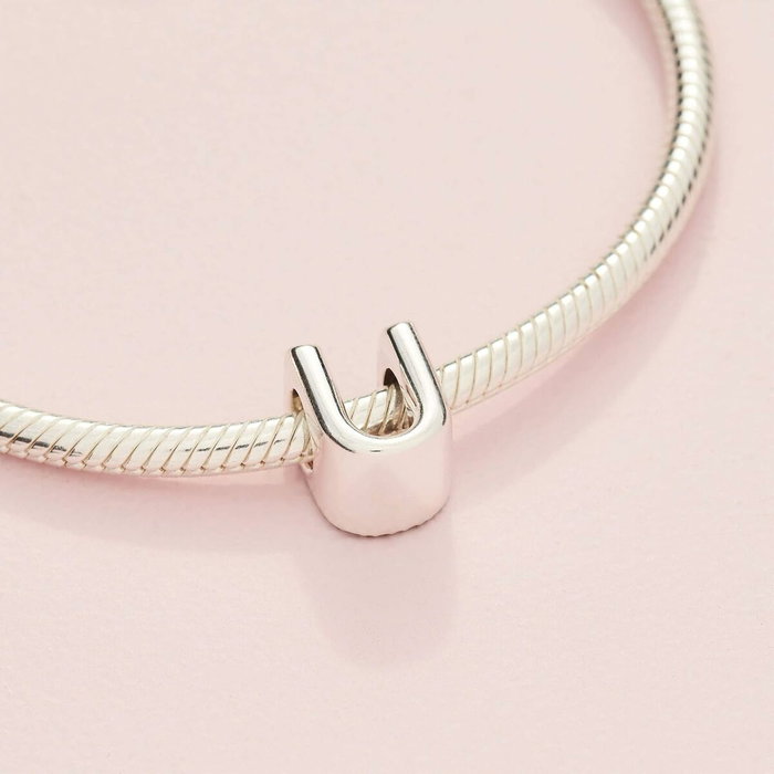 Abalorio Mujer Pandora LETTER T SILVER Plateado