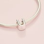 Abalorio Mujer Pandora LETTER T SILVER Plateado