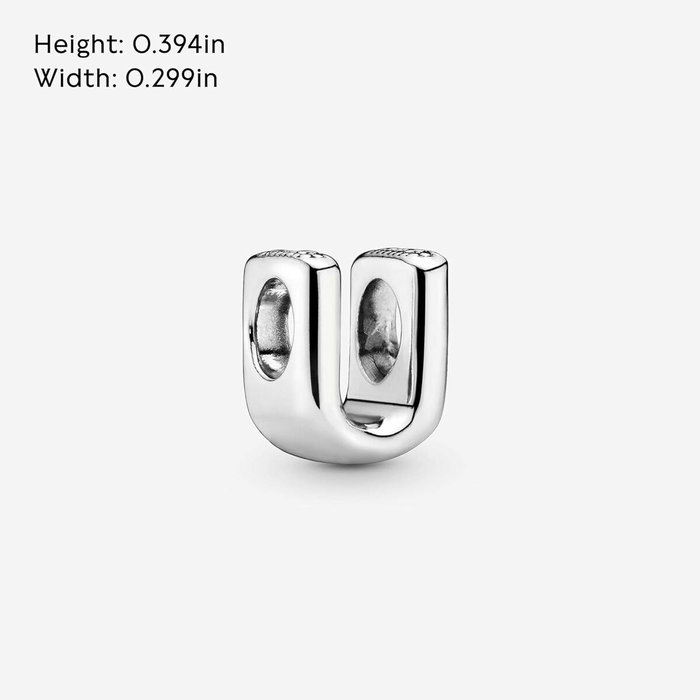 Abalorio Mujer Pandora LETTER T SILVER Plateado