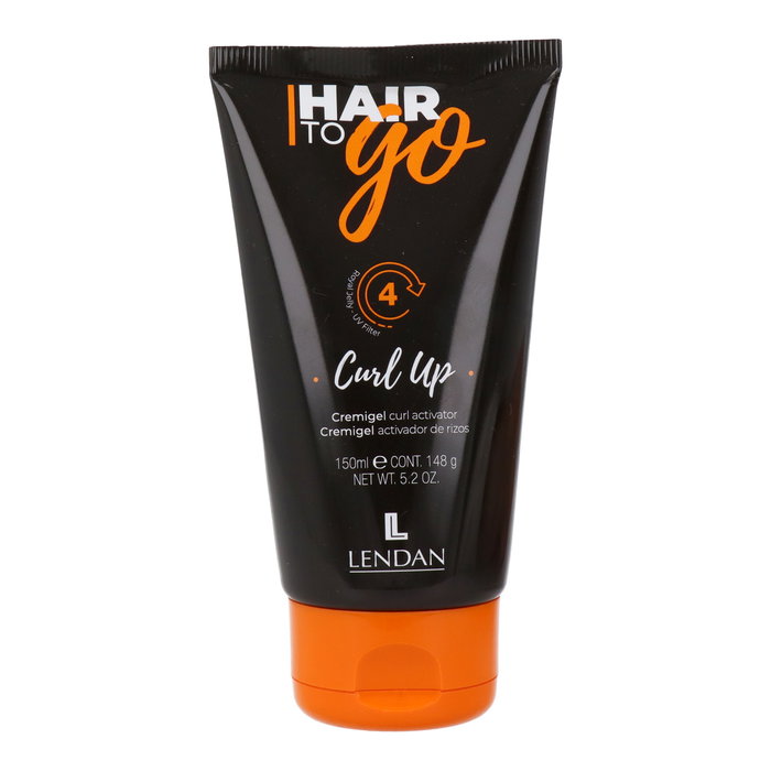 Lendan Hair To Go Curl Up Cremigel 150 ml para Amplificar Rizos Naturales