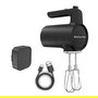 Kitchenaid Batidora Amasadora Inalámbrica 5KHMR762BM con Batería GO, 7 Velocidades, Negro Mate