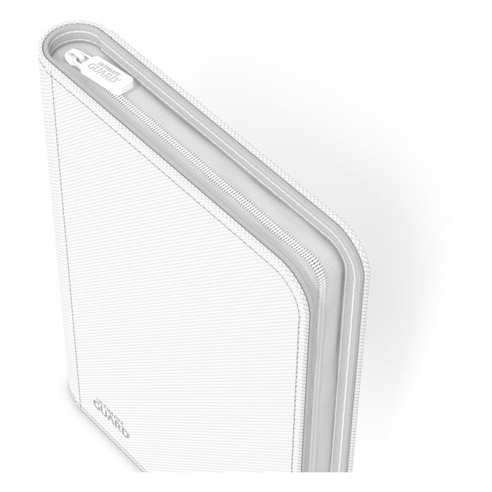Ultimate Guard Zipfolio 160 8-Pocket Xenoskin - White