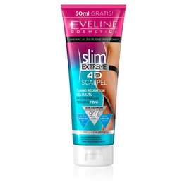 Eveline Cosmetics Slim Extreme 4D Crema corporal para muslos, 250 ml