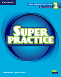 CAMBRIDGE, Super Minds Level 1 Super Practice Book British English - Szlachta, Emma