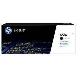 HP 658X Cartucho de tóner Original LaserJet Negro de alta capacidad (W2000X) de 33.000 páginas