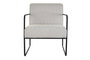 DKD Home Decor Sillon Moderno Blanco Negro 74 x 79 x 64 cm
