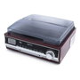 Camry Tocadiscos CR 1113 con Radio PLL y Altavoces Integrados - Madera