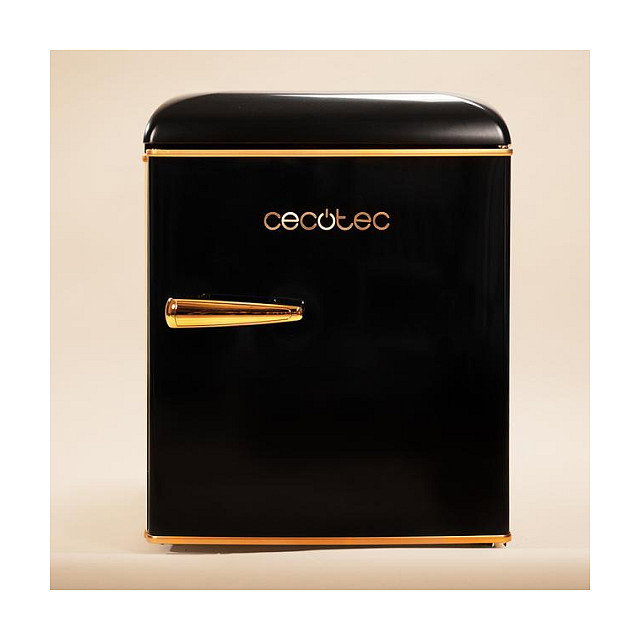Cecotec Frigorífico Bolero CoolMarket TT Origin 45, 45 L, Negro y Rojo, E