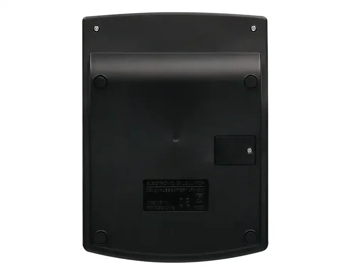 Liderpapel XF28 Calculadora Sobremesa 12 Dígitos Doble Línea, Coste, Venta, Margen, Tasas, Solar y Pilas, Azul 155x115x25 mm