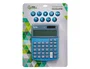 Liderpapel XF28 Calculadora Sobremesa 12 Dígitos Doble Línea, Coste, Venta, Margen, Tasas, Solar y Pilas, Azul 155x115x25 mm