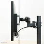 Neomounts NS-PLXPROTECT1 Mampara Protectora de Acrílico para Monitor hasta 32" con Montaje VESA 100x100 mm, Ancho 120 cm, Transparente, 1 Pieza