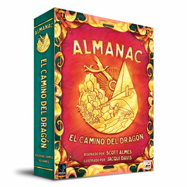 Sd Games Juego de Mesa Almanac: El Camino del Dragón | Estratégico con Libro de Juego y Colocación de Trabajadores | PEGI 12 | 2-4 Jugadores | 60-90 Minutos