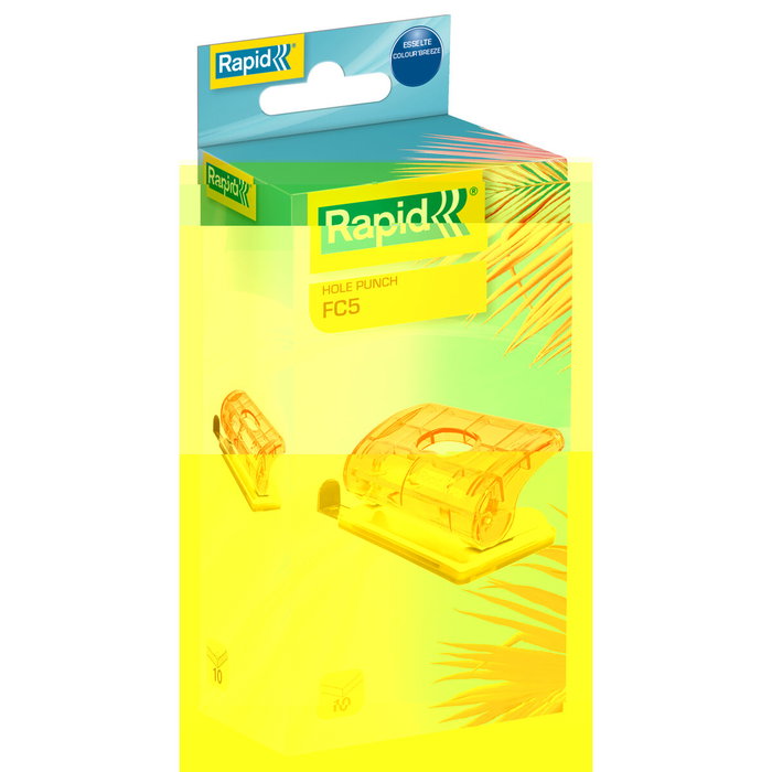 RAPID Taladro 2 Punzones Rapid FC5 Colour Breeze Coral RAPID Taladro 2 Punzones Rapid FC5 Colour Breeze Coral