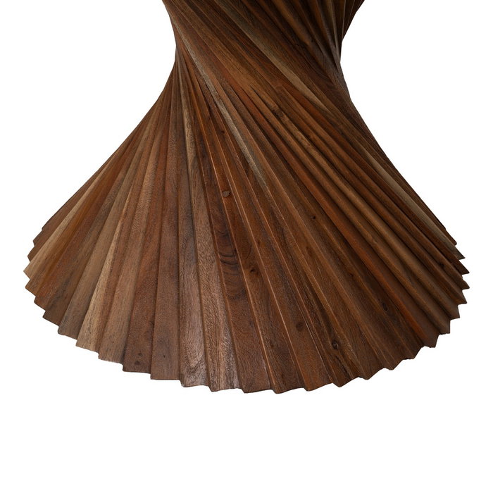 Mesa Comedor Marrón Madera de Acacia 130 X 130 X 76 cm Mesa Comedor Marrón Madera de Acacia 130 X 130 X 76 cm