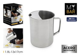 Inde Jarra Agua C/Retenedor Acero 1.8L My Bar (12 Unidades)