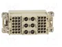 HARTING Han K 6/36 Pos. M Insert Crimp - Plantilla de contacto macho
