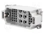 HARTING Han K 6/36 Pos. M Insert Crimp - Plantilla de contacto macho