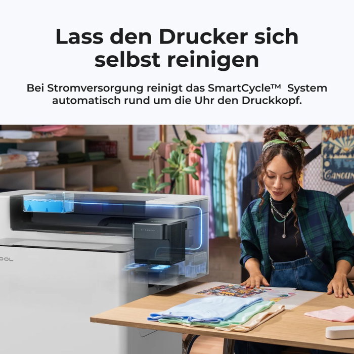 xTool xTool Apparel Printer incl. Oven - Ready2Use en Negro / Blanco