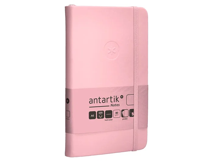 Antartik Cuaderno Antartik Notes Tapa Dura A6 Hojas Lisas Rosa Pastel 100 Hojas 80 Gr FSC